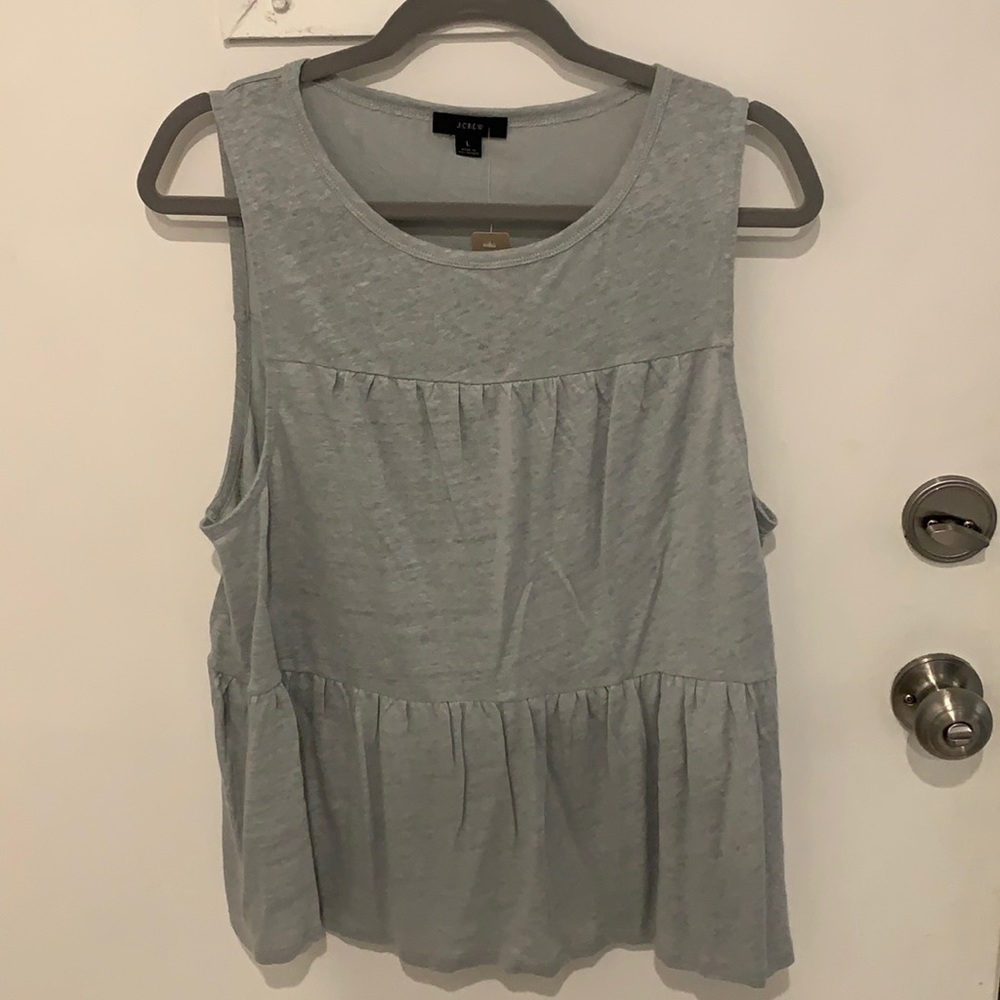 ⭐ BOGO SALE ⭐ J Crew gray sleeveless top